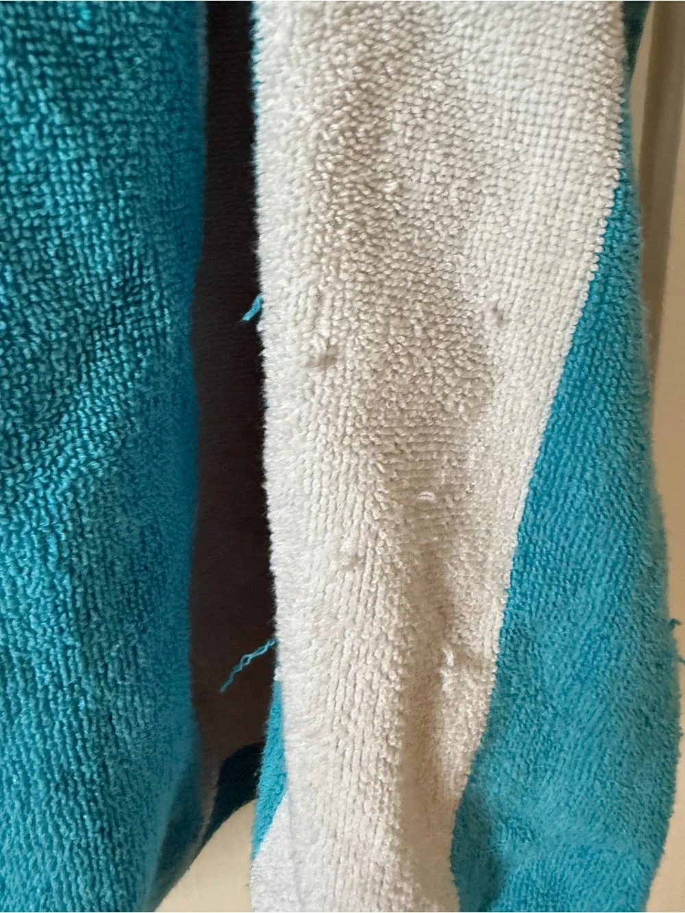 Madison Blue and White Striped Beach Towel